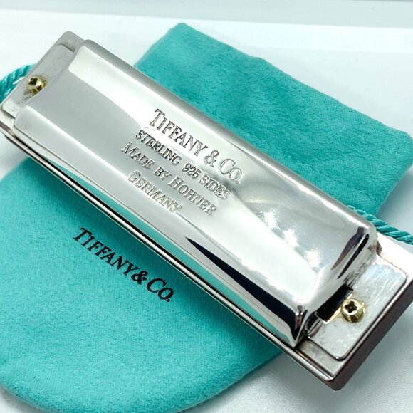 Tiffany & Co Sterling Silver 925 Harmonica Hohner Made in Germany - Picture 1 of 7